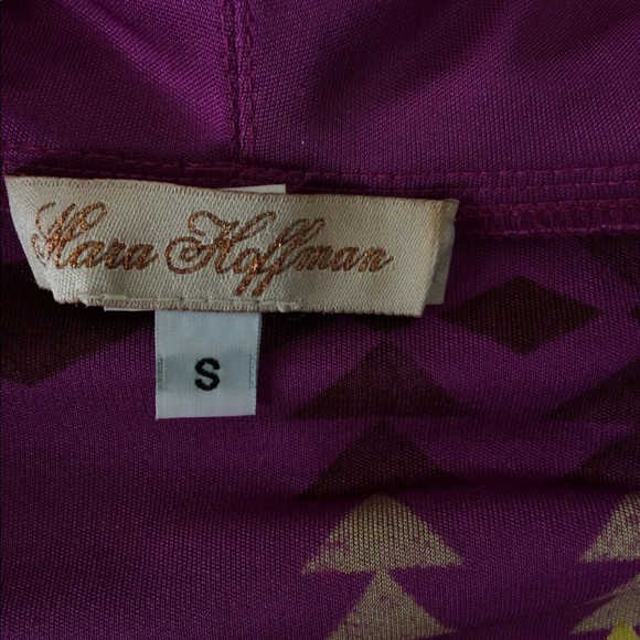 Mara Hoffman purple silk top - Picture 4 of 5